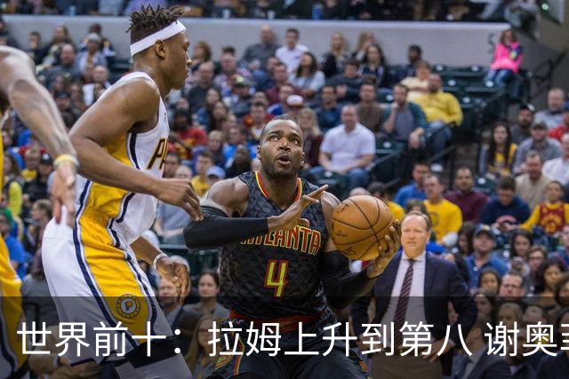 世界前十：拉姆上升到第八 谢奥菲勒下跌到12位